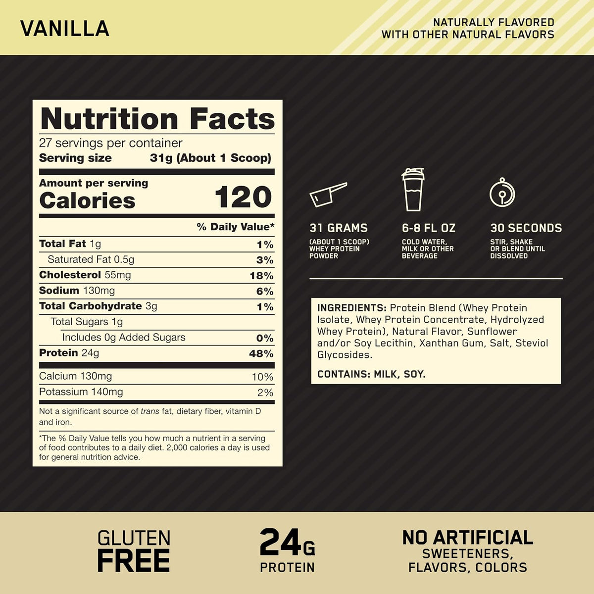 GOLD STANDARD 100% WHEY™